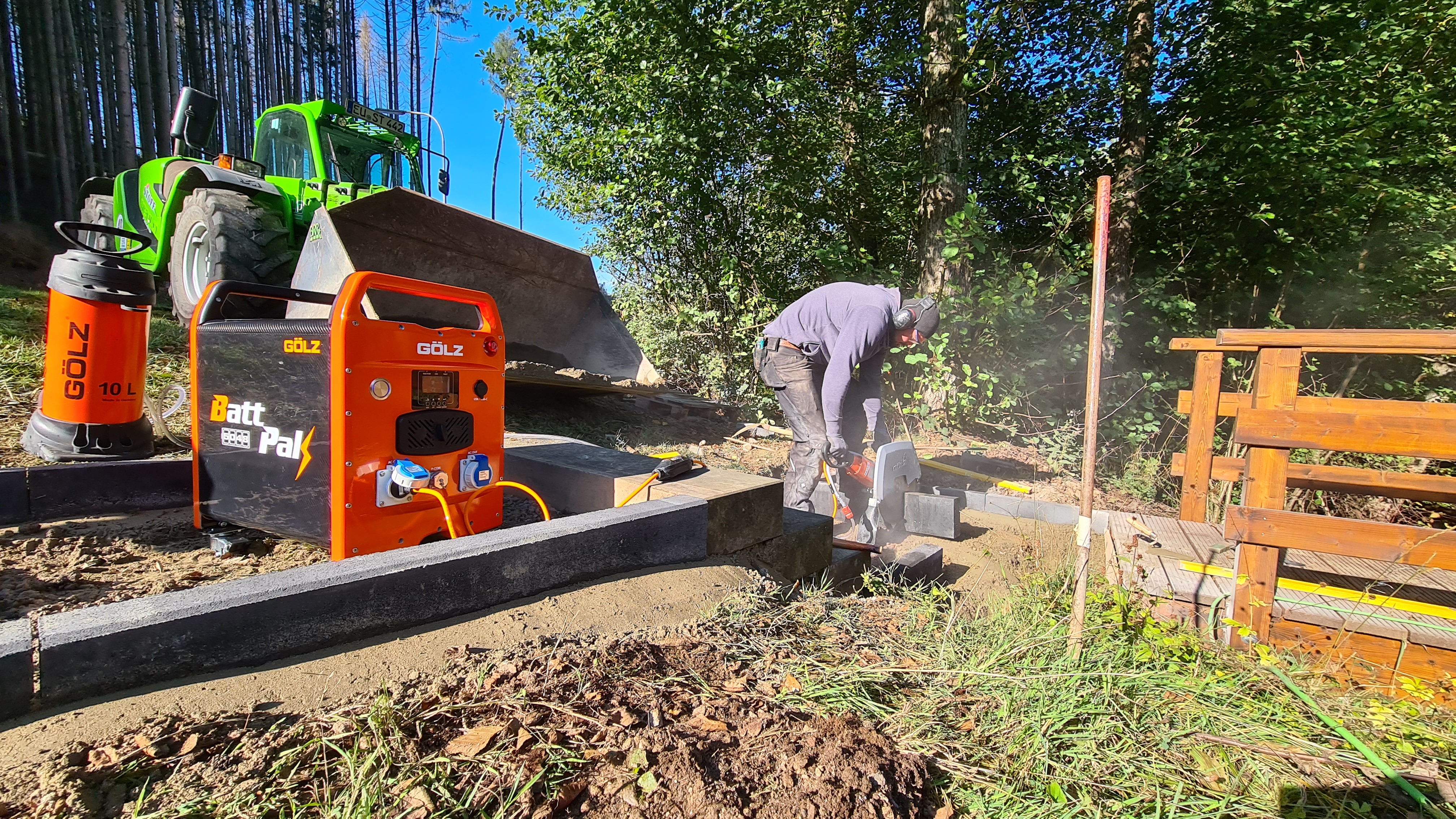 Battery generator solution