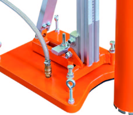 Usable with vacuum base (Accessory)